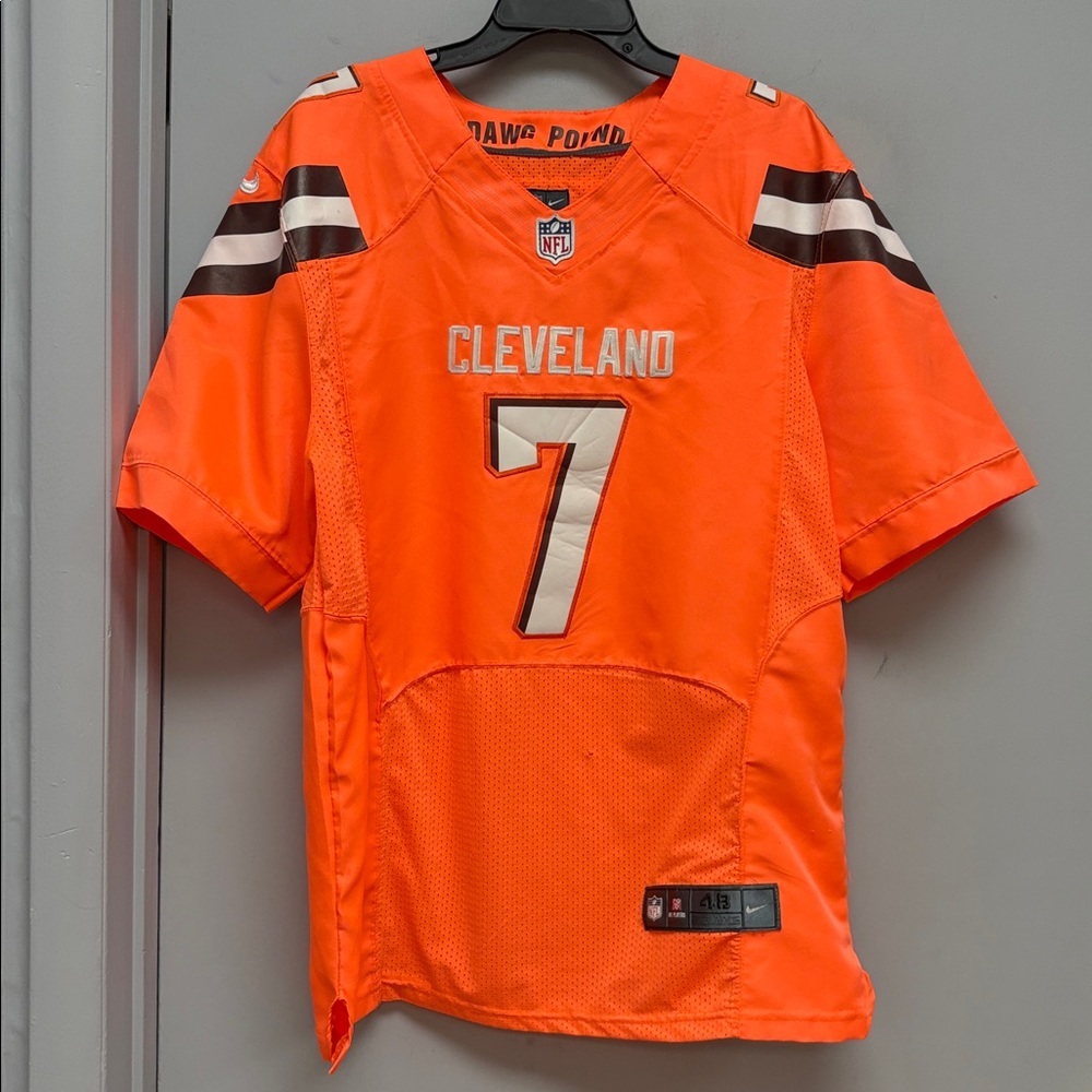 Cleveland Browns DeShone Kizer #7 Nike NFL Jersey Orange | Men’s 48 (XL)
